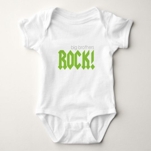 Big Brothers Rock! Romper (Voorkant)
