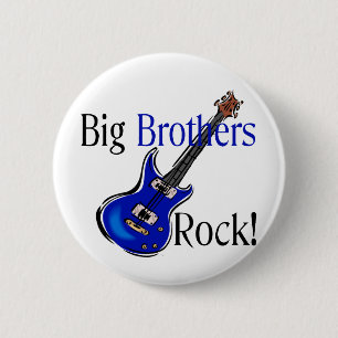 Big Brothers ROCK! Ronde Button 5,7 Cm