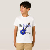 Big Brothers ROCK! T-shirt (Voorkant volledig)