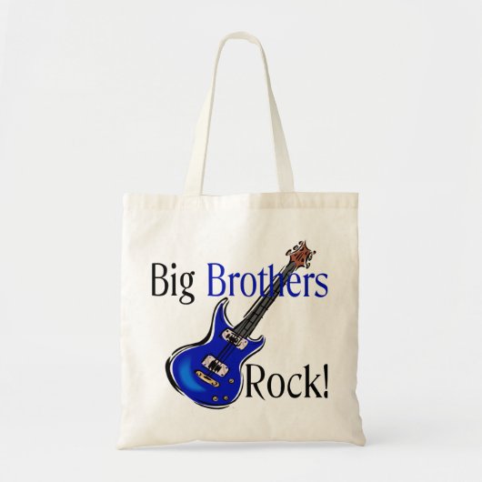 Big Brothers ROCK! Tote Bag (Voorkant)