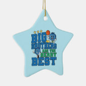 Big Brothers zijn de beste Berry - Blueberry Pun Keramisch Ornament (Rechts)