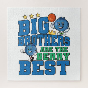 Big Brothers zijn de beste Berry - Blueberry Pun Legpuzzel