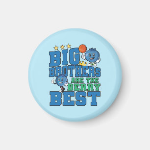 Big Brothers zijn de beste Berry - Blueberry Pun Magneet