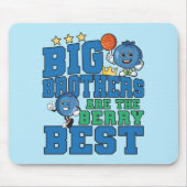 Big Brothers zijn de beste Berry - Blueberry Pun Muismat (Voorkant)
