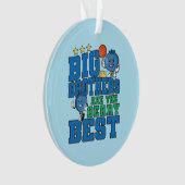 Big Brothers zijn de beste Berry - Blueberry Pun Ornament (voorkant)
