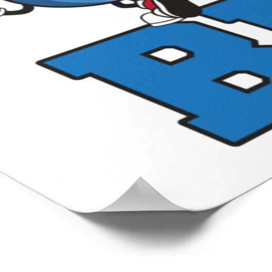 Big Brothers zijn de beste Berry - Blueberry Pun Poster (Hoek)