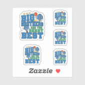 Big Brothers zijn de beste Berry - Blueberry Pun Sticker (Vel)