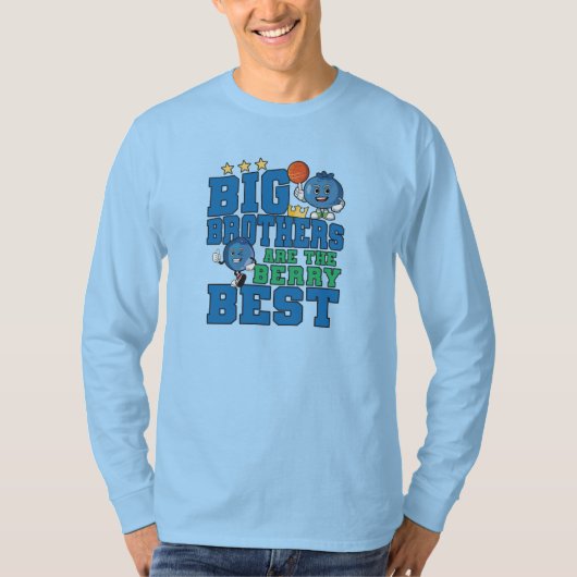Big Brothers zijn de beste Berry - Blueberry Pun T-shirt (Voorkant)