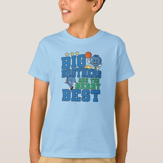 Big Brothers zijn de beste Berry - Blueberry Pun T-shirt (Voorkant)