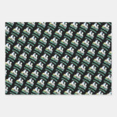 Big Brothers zijn Snow Much Fun - Holiday Snowman Inpakpapier Vel (Voorkant 3)