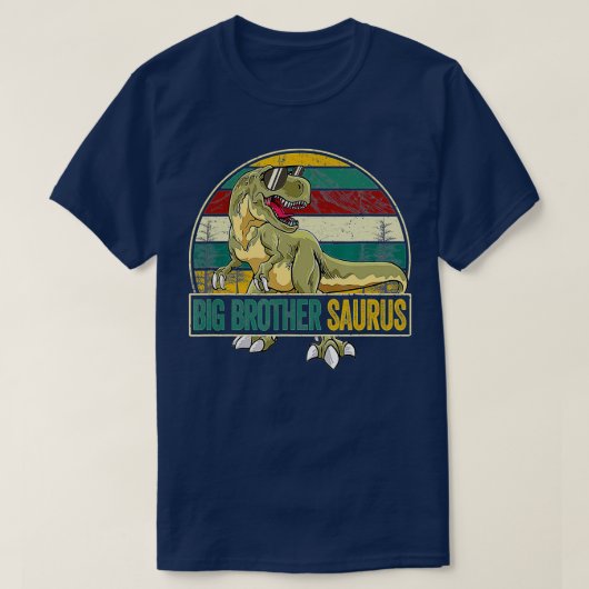 Big Brothersaurus T Rex Dinosaur Big Brother Sauru T-shirt (Design voorkant)