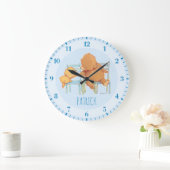 Big Brown Bear Helps Little Yellow Bear Grote Klok (Huis)