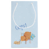 Big Brown Beer, Calico & diskettestation Share Two Klein Cadeauzakje (Achterkant)