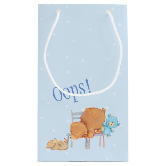 Big Brown Beer, Calico & diskettestation Share Two Klein Cadeauzakje (Achterkant)