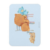 Big Brown Beer, Calico & diskettestation Share Two Magneet (Verticaal)