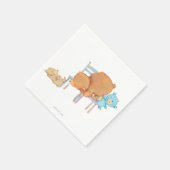 Big Brown Beer, Calico & diskettestation Share Two Servet (Hoek)