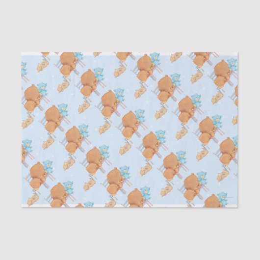 Big Brown Beer, Calico & diskettestation Share Two Tissuepapier (Voorkant)