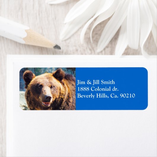 Big Brown Beer Etiket (Insitu)