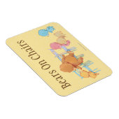 Big Brown Beer & Friends Share Four Chairs Magneet (Rechterzijde)