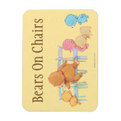 Big Brown Beer & Friends Share Four Chairs Magneet (Verticaal)
