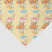 Big Brown Beer & Friends Share Four Chairs Tissuepapier (Detail)