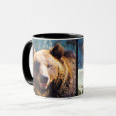 Big Brown Beer Mok (Voorkant links)