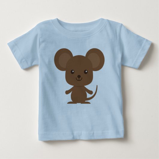 Big Brown Mouse T-Shirt (Voorkant)