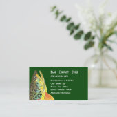 Big Brown Trout Fly Fisherman's Visitekaartje (Staand voorkant)