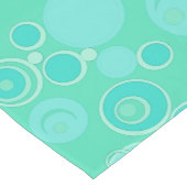 Big Bubblegum Bubbles Overal Blauwgroen Dank je Korte Tafelloper (Hoek)