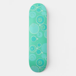 Big Bubblegum Bubbles Overal Blauwgroen Dank je Persoonlijk Skateboard