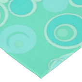 Big Bubblegum Bubbles Overal Blauwgroen Dank je Tafelkleed (Gekanteld)