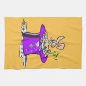 Big Bubbling Bunny Kitchen Towel Theedoek (Horizontaal)