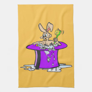 Big Bubbling Bunny Kitchen Towel Theedoek