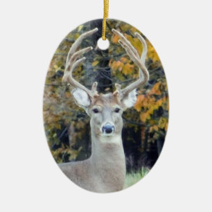 Big Buck Antlers-Ornament Keramisch Ornament