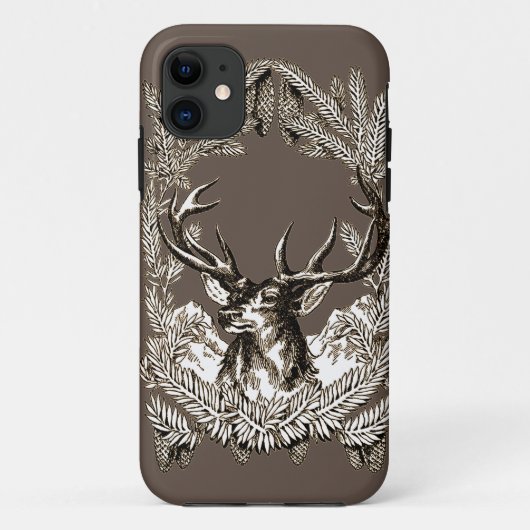 Big Buck Case-Mate iPhone Case (Achterkant)