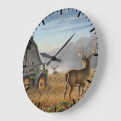 Big Buck Deer schokte op het Boerderij Grote Klok (Hoek)