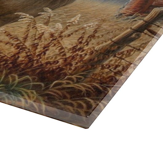 Big Buck Deer schokte op het Boerderij Snijplank (Hoek)