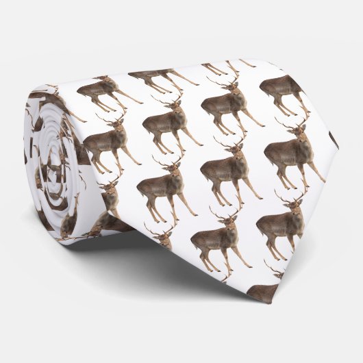 Big Buck Deer Stropdas (Opgerold)
