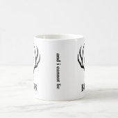 Big Buck Funny Hunting Coffee Mok (Center)