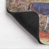 Big Buck Herten Waking Door een Meadow Art Muismat (Hoek)