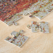 Big Buck Herten Wandelen in een Meadow Art Puzzel Legpuzzel (Zijkant)