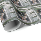 Big Buck in het raam Cadeaupapier (Rol Hoek)