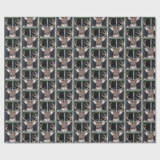 Big Buck in Window Cadeaupapier (Vlak)