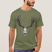 Big buck schedel 2024 2a t-shirt (Voorkant)