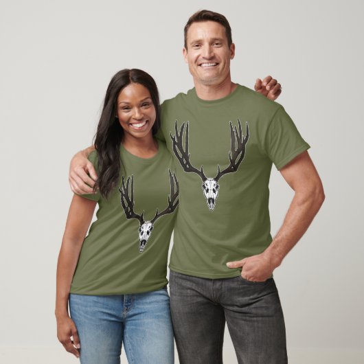 Big buck schedel 2024 2a t-shirt (Unisex)