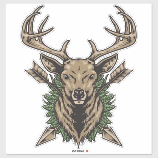 Big Buck Sticker (Vel)