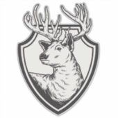 Big Buck Sticker (Voorkant)