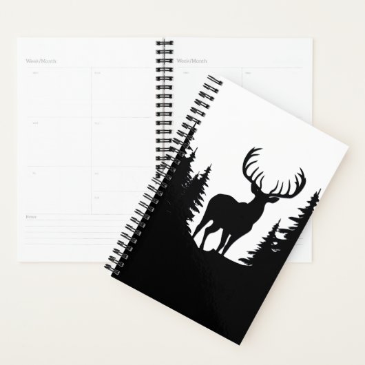 Big Buck Tussen Pine Tree Vector Planner (Display)