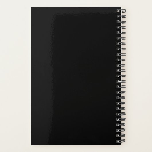Big Buck Tussen Pine Tree Vector Planner (Achterkant)