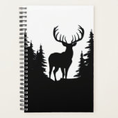 Big Buck Tussen Pine Tree Vector Planner (Voorkant)